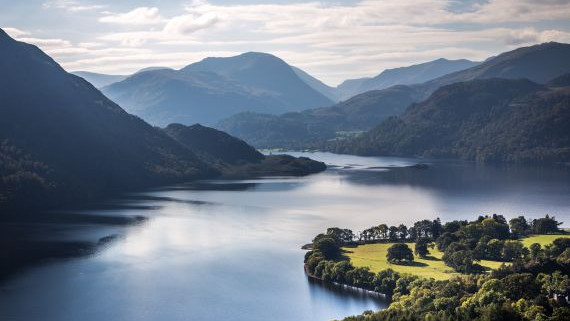 Beautiful Ullswater lake