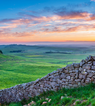 Magnificent, historical Hadrian's Wall near to Wall and Lakes holiday cottage, Brampton, Cumbria