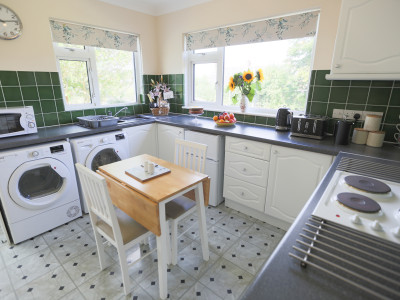 Well-equipped, bright kitchen in Wall & Lakes holiday cottage, Brampton